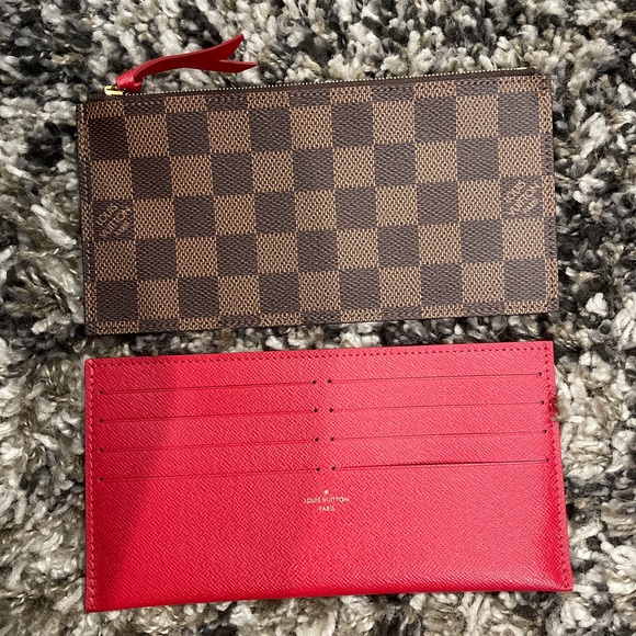 Felicie Pochette Wallet Inserts (Damier Ebene) - Picture 4 of 8
